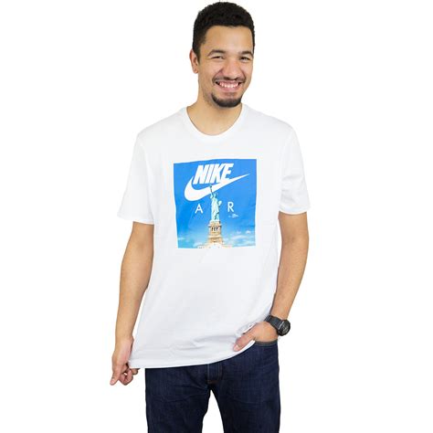 nike air t shirt weiß mit bild|Weiß Oberteile & T.